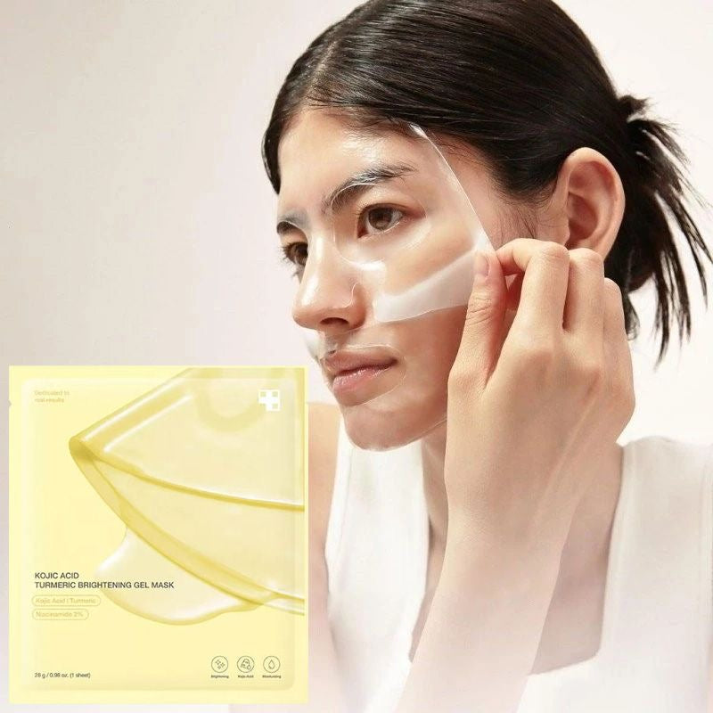 MEDICUBE KOJIC ACID TURMERIC BRIGHTENING GEL MASK