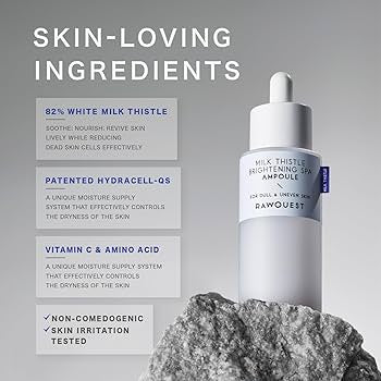 RAWQUEST MILK THISTLE BRIGHTENING SPA AMPOULE 50ML