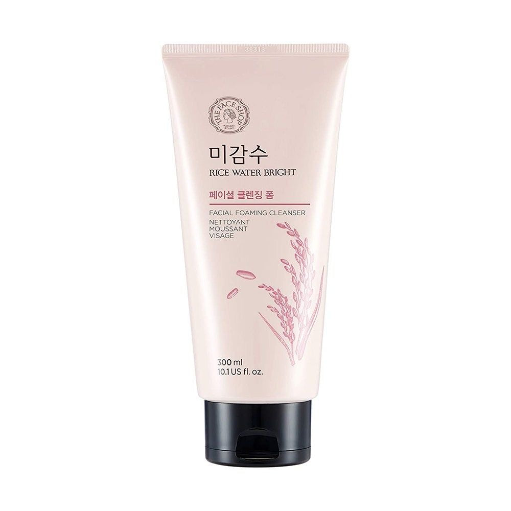 THE FACE SHOP RICE WATER BRIGHT FACIAL FOAMING CLEANSER 150ML