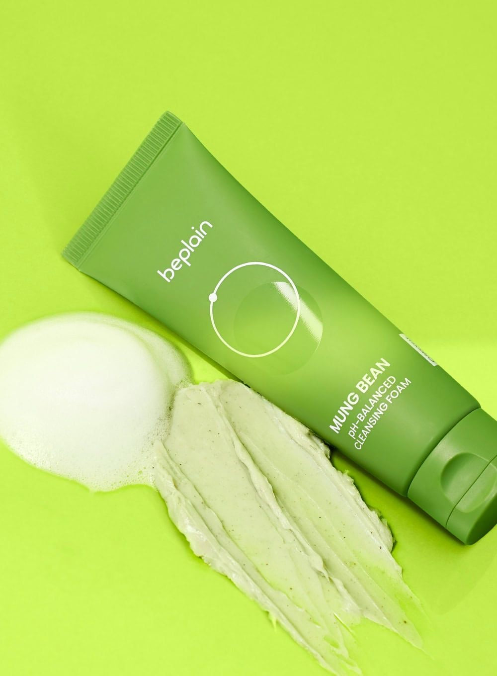 beplain MUNG BEAN pH-BALANCED CLEANSING FOAM 80ML