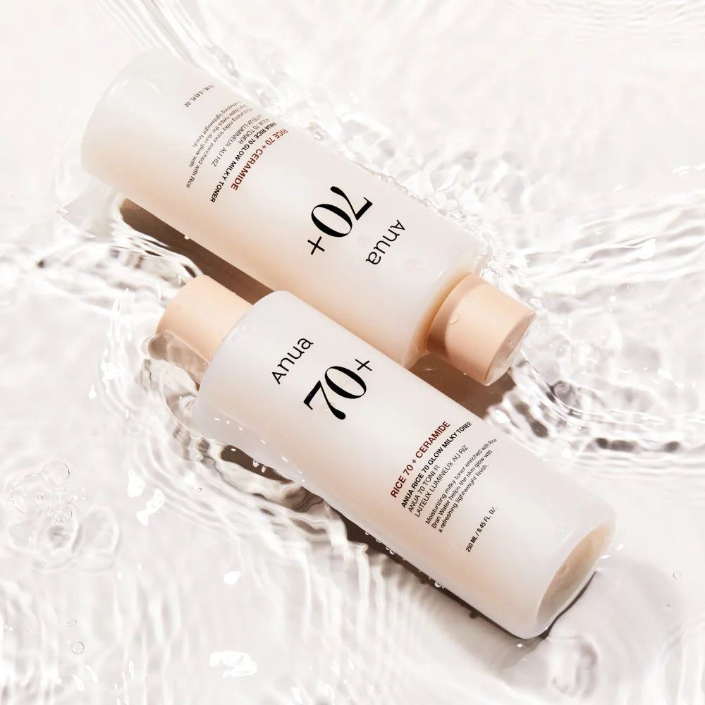 RICE 70 GLOW MILKY TONER 250ML