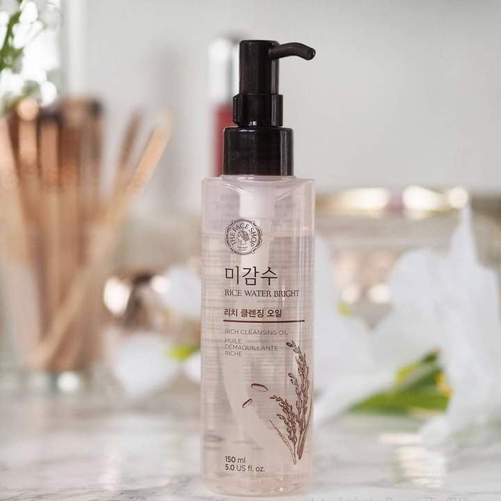 THE FACE SHOP RICE WATER BRIGHT RICH CLEANSING OIL 150ML