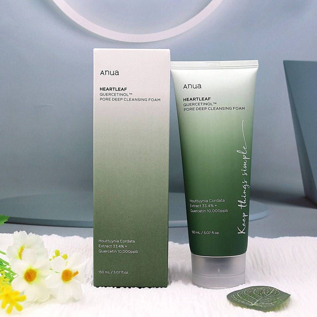 Anua Heartleaf Quercetinol Pore Deep Cleansing Foam