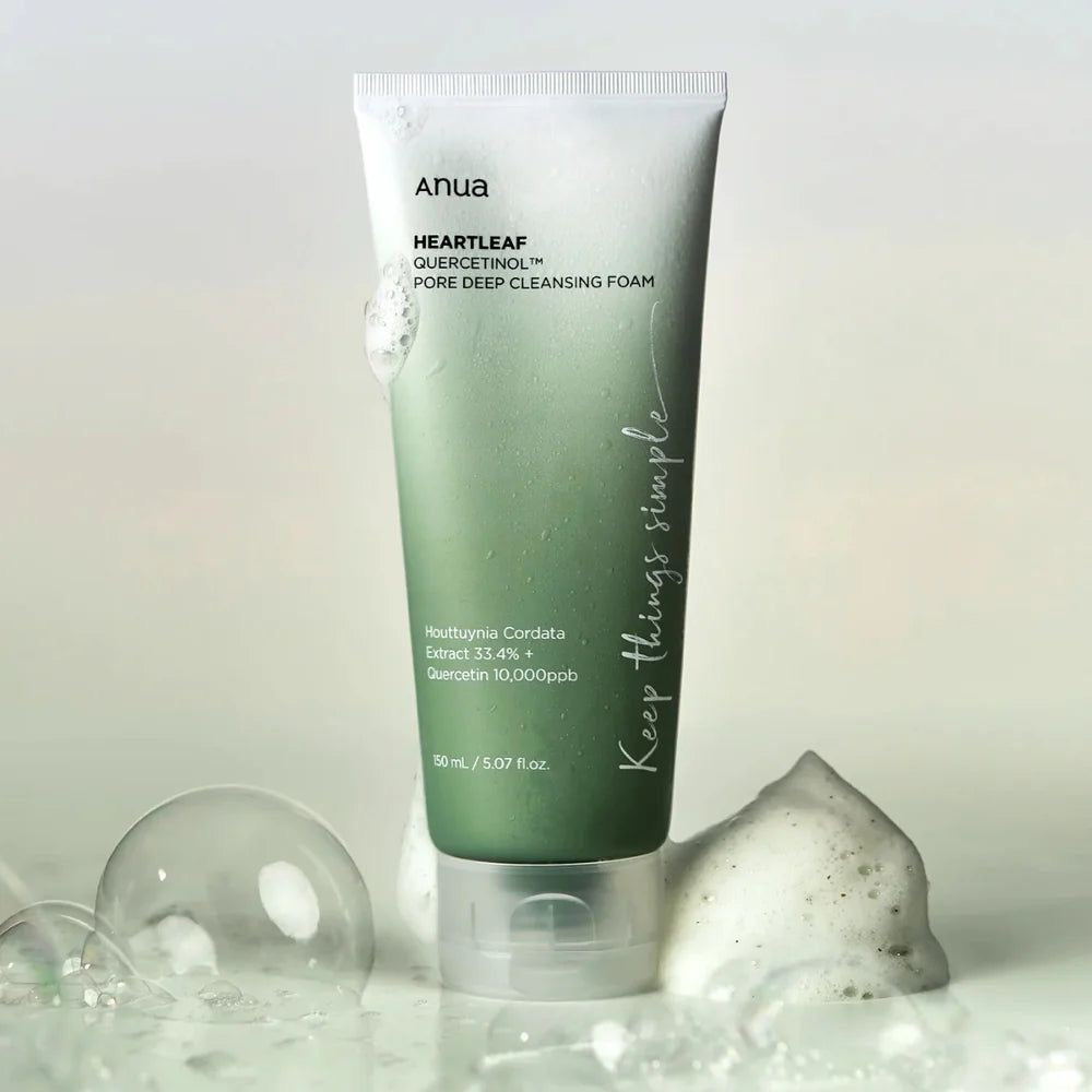 Anua Heartleaf Quercetinol Pore Deep Cleansing Foam