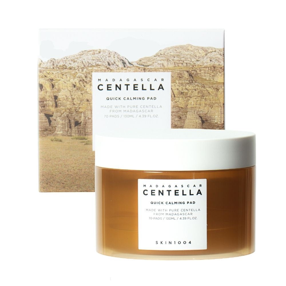 SKIN1004 MADAGASCAR CENTELLA QUICK CALMING PAD (70PADS) 130ML