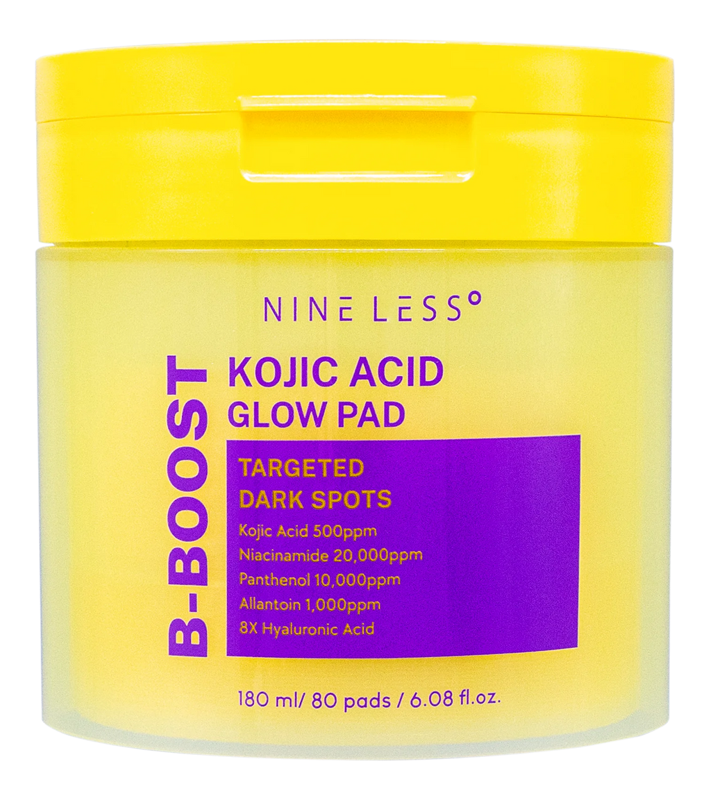 NINELESS B-Boost Kojic Acid Glow Toner Pad