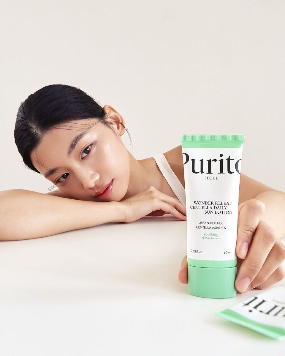 Purito SEOUL WONDER RELEAF CENTELLA DAILY SUN LOTION SPF50+ PA++++ 60ML