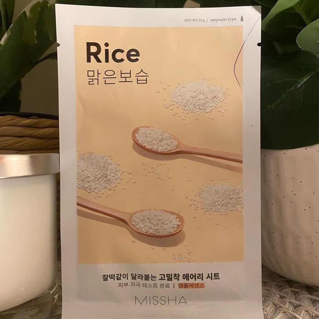 Missha Airy Fit Sheet Mask - Rice