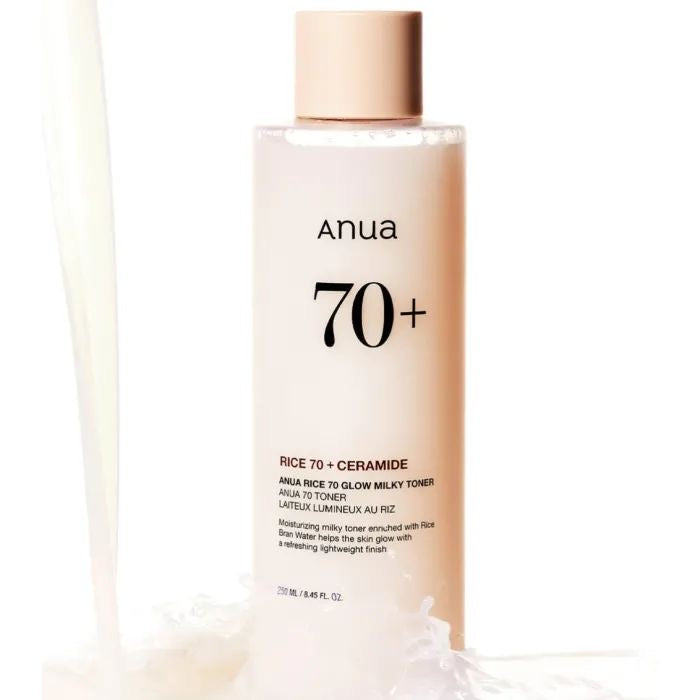 RICE 70 GLOW MILKY TONER 250ML